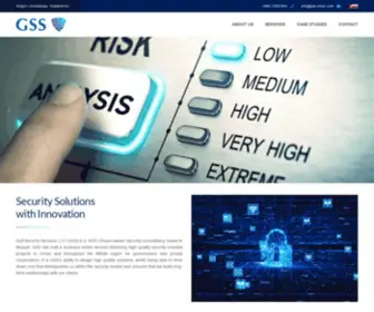 GSS-Oman.com(Gulf Security Services LLC) Screenshot