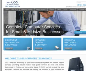 GSscomputer.com(GSS Computer Technology) Screenshot
