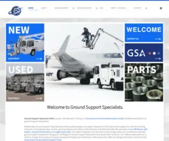 Gssonline.com(Ground Support Specialists) Screenshot