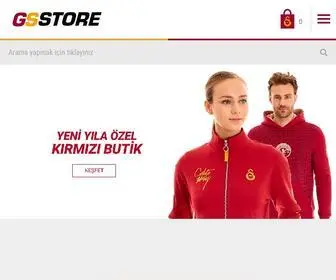 GSstore.org(Galatasaray Spor Kulübü Resmi Alışveriş Sitesi) Screenshot