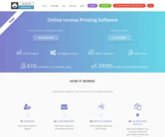 GST-Invoice-Printing.com(GST Ready Invoice Printing) Screenshot
