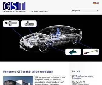 GST-Sensor.com(GST GmbH) Screenshot