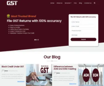 Gstahmedabad.com(GST Ahmedabad) Screenshot