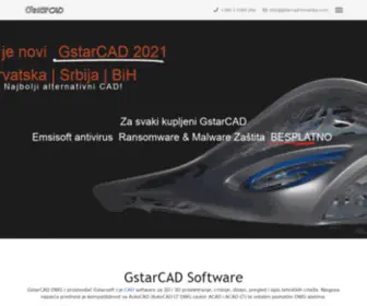 Gstarcad-Hrvatska.com(GstarCAD Hrvatska) Screenshot