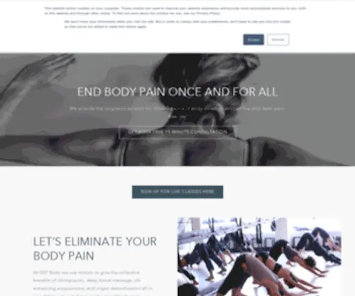 GStbody.com(Fascia conditioning) Screenshot