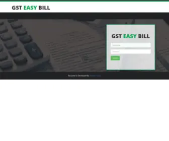 Gsteasybill.com(Online Taxway) Screenshot