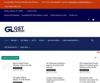 GStlatest.com(Lastest GST News) Screenshot