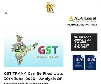 GStlawindia.in(GST Law India) Screenshot