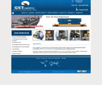 GStlogistics.net(GST Logistics) Screenshot