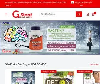 GStore-Livewell.com.vn(G.Store Live Well (G.store Việt Nam)) Screenshot