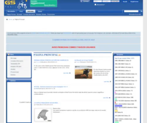 GStrail.es(Foro de usuarios de motos bmw gs trail) Screenshot
