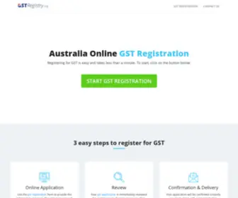 GStregistry.org(GST Registration) Screenshot