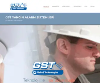 GStyanginalarm.net(GST YANGİN ALARM SİSTEMLERİ) Screenshot