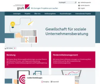 Gsub.de(Startseite) Screenshot