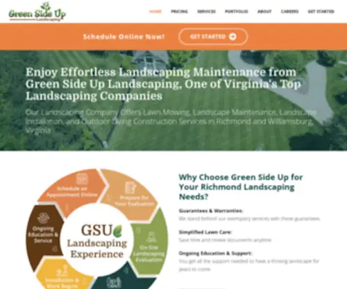 Gsulandscaping.com(Unsurpassed Quality Among Richmond) Screenshot