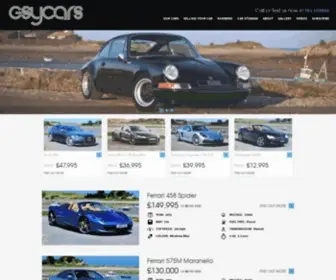 GSycars.com(Guernsey's used car specialist) Screenshot