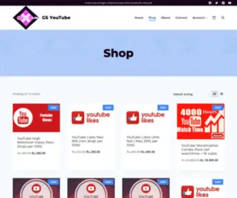 Gsyoutube.com(GS YouTube) Screenshot