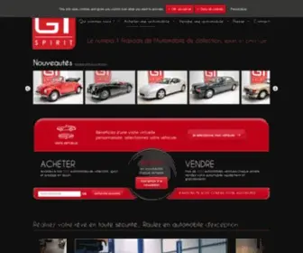 GT-Spirit.fr(Vente d'automobiles de collection) Screenshot