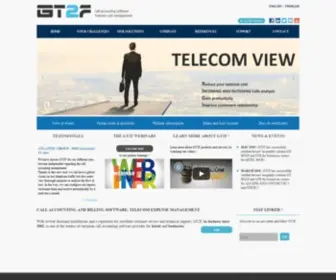 GT2F.com(Editeur de logiciels de gestion des télécoms) Screenshot