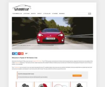 GT86Ownersclub.co.uk(Toyota GT 86 Owners Club) Screenshot