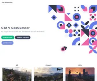 Gta-Geoguesser.com(For people that know the GTA World better than the Real World) Screenshot
