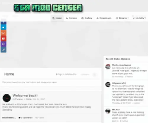 Gta-Mod-Center.com(Gta Mod Center) Screenshot
