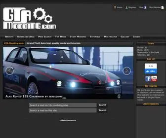 Gta-Modding.com(Grand Theft Auto high quality mods and tutorials) Screenshot