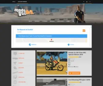 Gta-SA.com.br(Mods GTA San Andreas é o maior site da América latina de modificações para o clássico jogo GTA) Screenshot