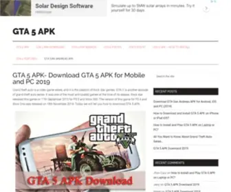 Gta5-Mobile.com(GTA 5 APK 2020 for Mobile & PC) Screenshot