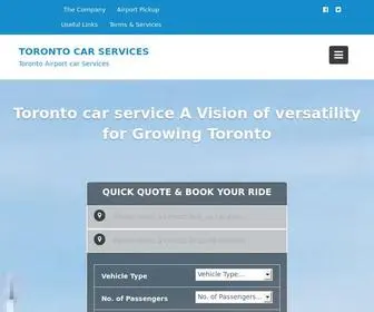 Gtacarservices.com(Toronto Car Service) Screenshot
