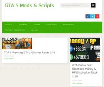 Gtafivetrainer.com(At GTA Five Trainer) Screenshot