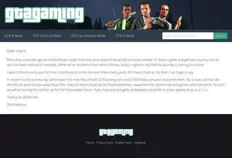 Gtagaming.com(GTA Gaming Archive) Screenshot
