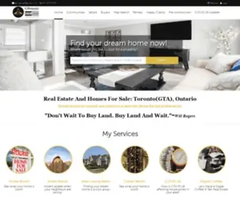 Gtagoldengroup.com(Search all affordable homes for sale in Toronto(GTA )) Screenshot