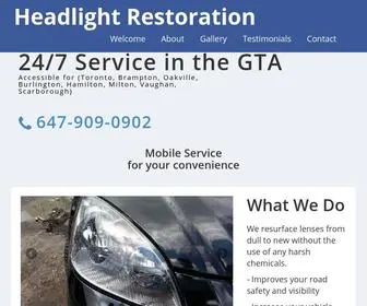 Gtaheadlights.ca(GTA Headlight Restoration) Screenshot