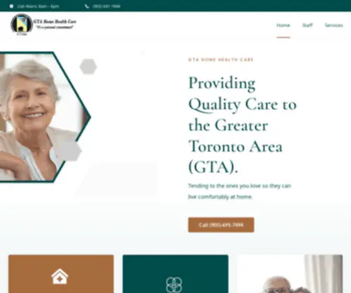 Gtahomehealthcare.com(It's a personal commitment) Screenshot