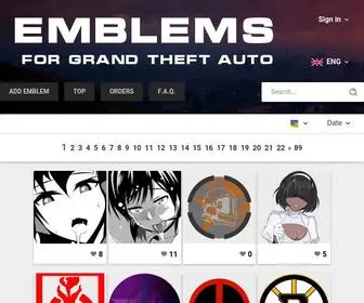 Gtalogo.com(Emblems for GTA 5) Screenshot