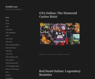 Gtamp.com(Grand Theft Auto Multiplayer) Screenshot