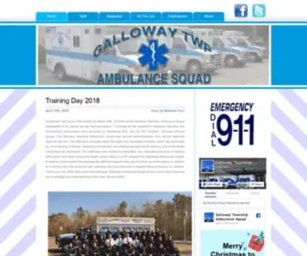 Gtas.org(Galloway Township Ambulance Squad) Screenshot