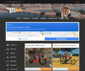 Gtasa.com.br(Mods GTA San Andreas é o maior site da América latina de modificações para o clássico jogo GTA) Screenshot