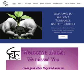 Gtbaptistchurch.org(Gardena-Torrance Baptist Church) Screenshot