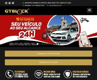 GTblock.com.br(Rastreamento) Screenshot