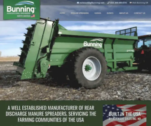 Gtbunning.com(GT Bunning & Sons Ltd) Screenshot