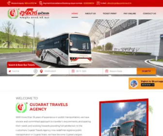 Gtbus.co(Gujarat Travels Agency) Screenshot