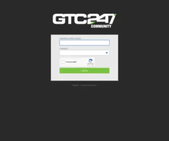 GTC24Community.com(Log In ‹ GTC24 Community) Screenshot