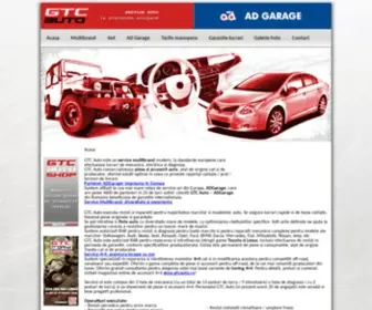 Gtcauto.ro(GTC Auto) Screenshot