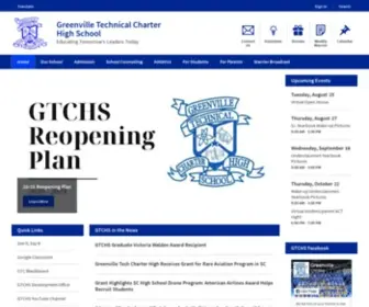 GTCHS.org(Greenville Technical Charter High School) Screenshot