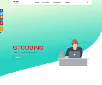 Gtcoding.net(GTCoding Home) Screenshot