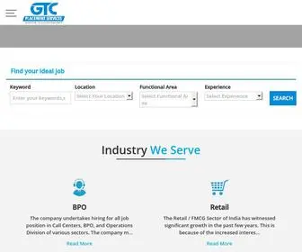 GTCplacement.com(GTC Placement Services) Screenshot