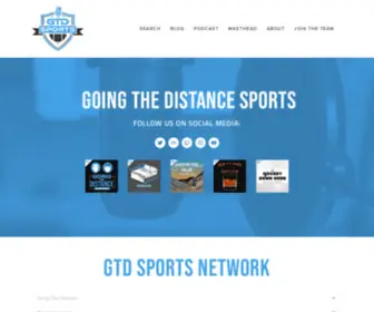 GTDsports.com(Going The Distance Sports) Screenshot