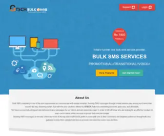 Gtechbulksms.com(GTECH BULKSMS) Screenshot